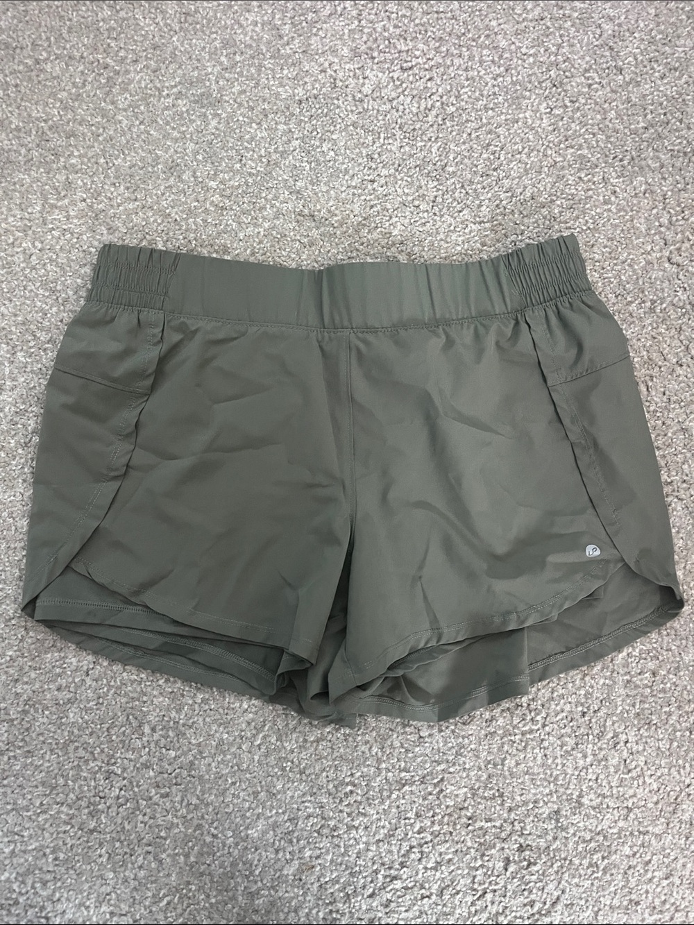Green Unipro sport shorts